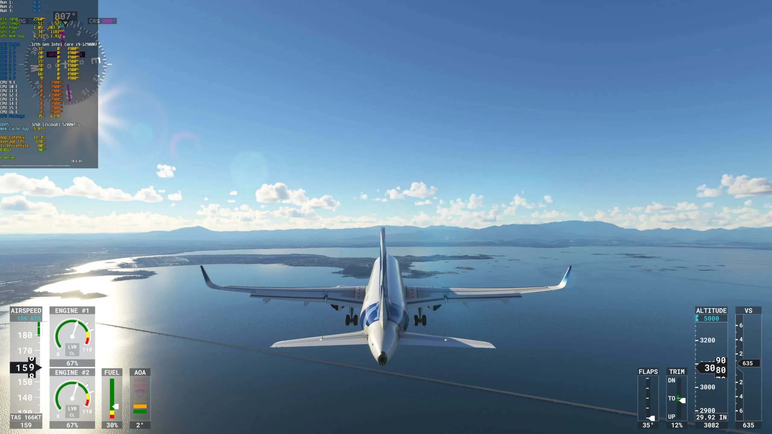 RTX 4090 Microsoft Flight Simulator
