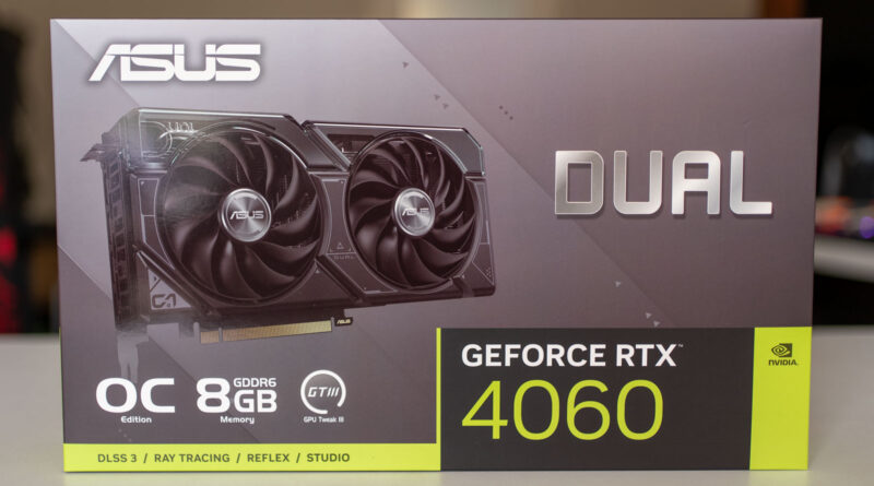 ASUS Dual GeForce RTX 4060 OC Review