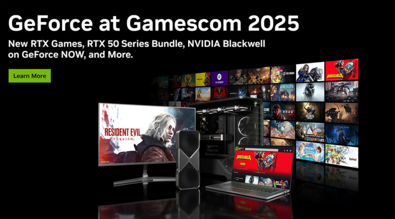 NVIDIA Gamescom 2025