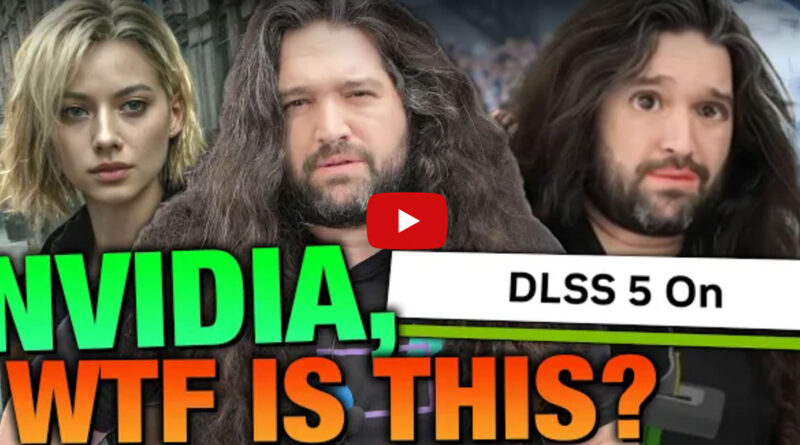 Tres rostros en primer plano con texturas detalladas; dos hombres con cabello largo y una mujer rubia, fondo de tecnología y colores vivos.