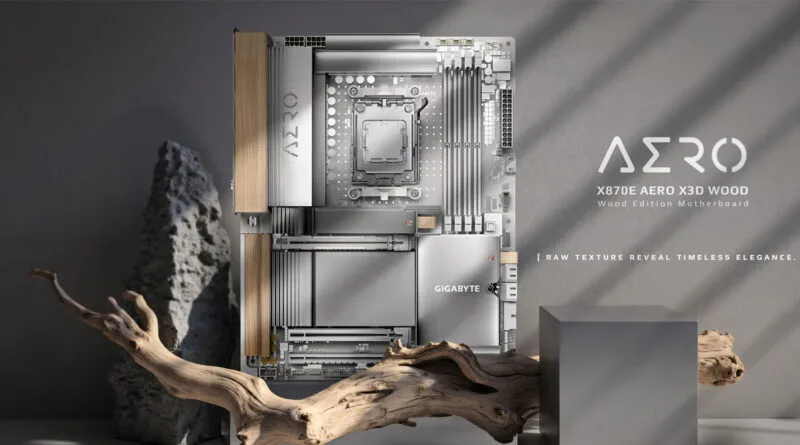 X870E AERO X3D WOOD