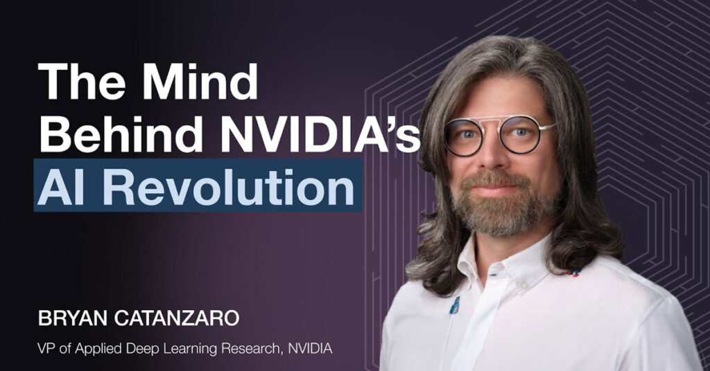 Retrato de un hombre con cabello largo y barba, usando gafas, que presenta un fondo oscuro con formas geométricas.