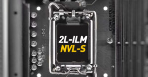 Mecanismo 2L-ILM NVL-S montado en un circuito impreso negro con detalles metálicos alrededor.