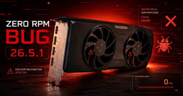 Actualización de AMD rompe función Zero RPM y eleva temperaturas en GPUs
