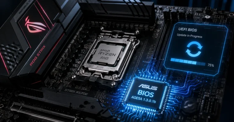 ASUS actualiza BIOS AM5 con controles de sincronización DDR5 y nuevo firmware de APU
