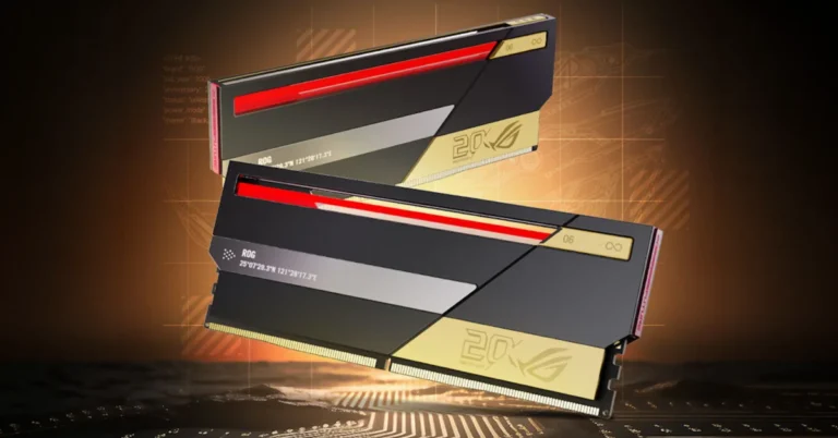 ASUS ROG lanza su primer kit de memoria DDR5 con 48 GB y precio de 5999 yuanes