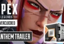 Destaca un personaje de Apex Legends con maquillaje llamativo, junto a un procesador AMD Ryzen de la serie 7000 en tonos naranja y negro.