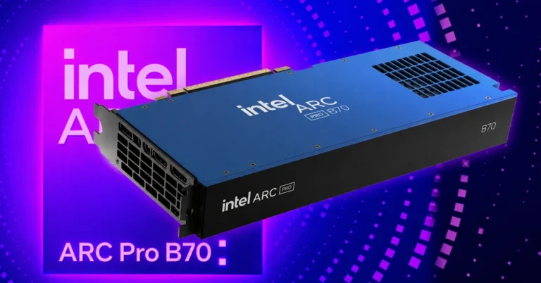 Intel Arc Pro B70 revela el potencial completo de BMG-G31 en pruebas de PC Games Hardware