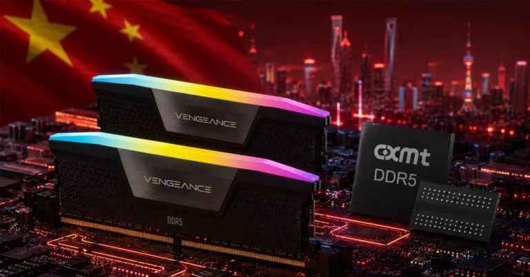 Corsair integra memoria DDR5 china CXMT en sus módulos Gaming Vengeance ante escasez global