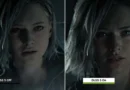 Comparativa entre DLSS 5 apagado y encendido; a la izquierda, la imagen muestra un rostro con menos detalles y a la derecha, más definición y texturas.