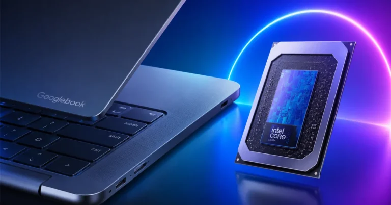 Intel confirma hardware para Googlebook y apunta al lanzamiento de otoño 2026
