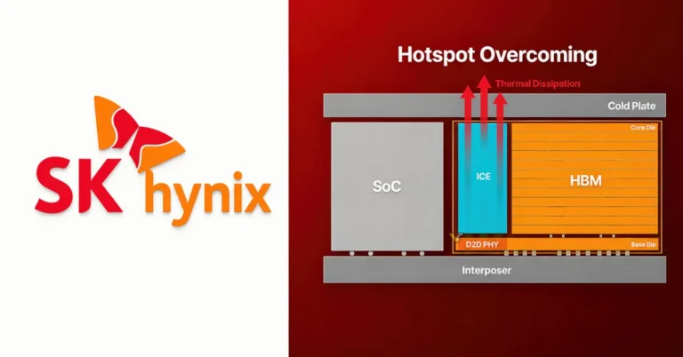 SK hynix presenta iHBM para reducir resistencia térmica en HBM5