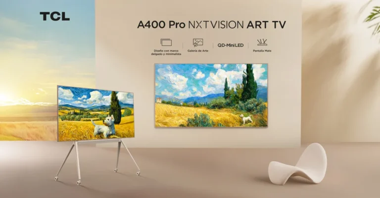 TCL redefine la unión entre arte y tecnología en Perú con el lanzamiento del A400 Pro NXTVISION ART TV