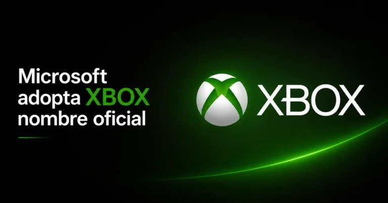 Microsoft adopta XBOX como nombre oficial en mayúsculas tras encuesta de 19.176 usuarios