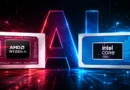 AMD Ryzen AI e Intel Core Ultra compiten en el mercado de procesamiento y tecnología de inteligencia artificial.