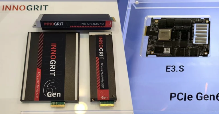 PCIe Gen6 supera los 28 GB/s en entornos empresariales y servidores AI; la llegada a desktops se alinea con DDR6