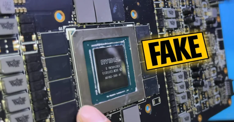 Nuevo fraude detecta GeForce RTX 4090 con sustrato de plástico y memoria no funcional