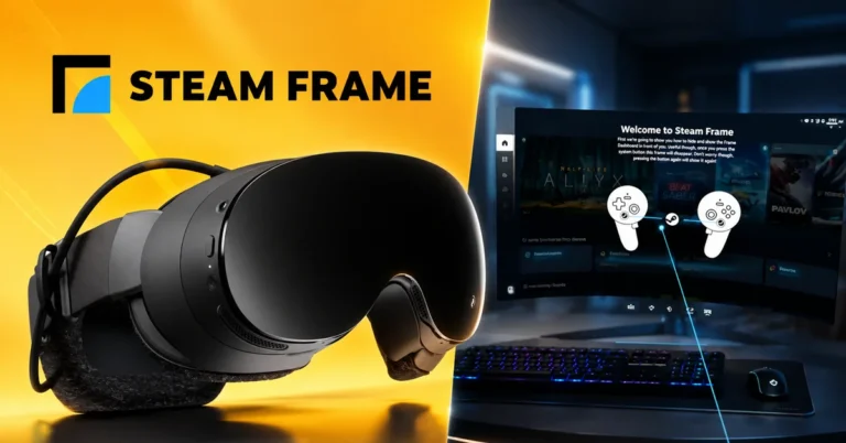 Video preliminar del recorrido de bienvenida para el software Steam Frame circula en la red