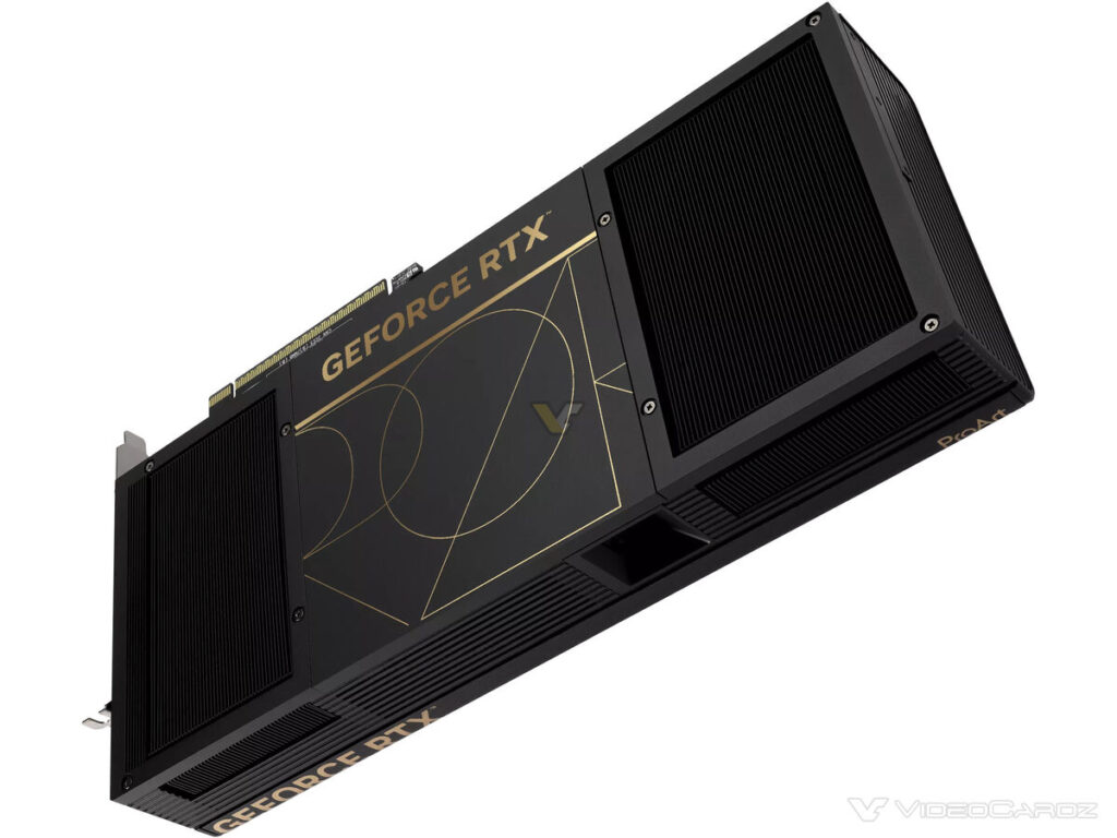 GeForce RTX 5090 de ASUS, una tarjeta gráfica de alto rendimiento para juegos y tareas de diseño avanzado.