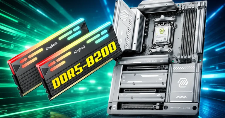MSI libera BIOS de prueba para placas AMD y valida memorias DDR5 con chips CXMT hasta 8200 MT/s