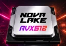Nova Lake con AVX-512, resaltando avances en procesadores Intel y mejoras en rendimiento en Linux.