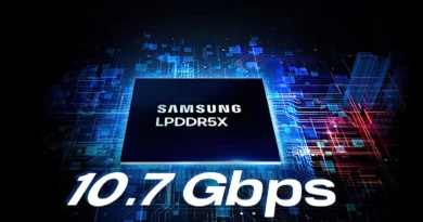 Samsung LPDDR5X, con velocidad de 10.7 Gbps, resalta avances en tecnologías de DRAM en el contexto de la inflación tecnológica.