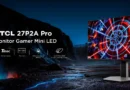 TCL 27P2A Pro, monitor gamer Mini LED con tasa de refresco de 320Hz y brillo máximo de 800 nits, ideal para juegos intensos.