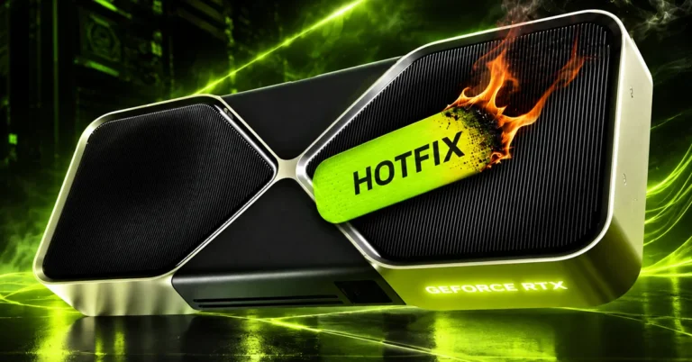 NVIDIA despliega Hotfix Driver 616.86 para corregir fallas gráficas en Windows 10 y 11