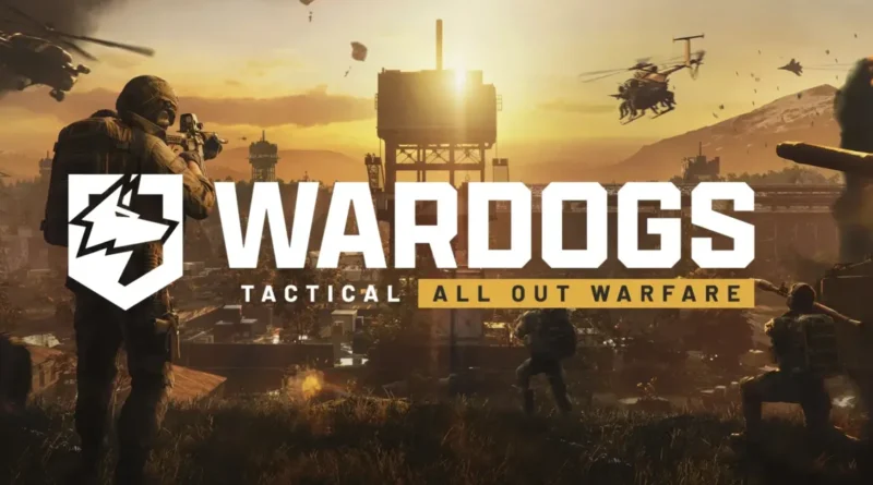 WARGODS, un videojuego táctico de guerra total, con soldados y helicópteros en un entorno de combate.